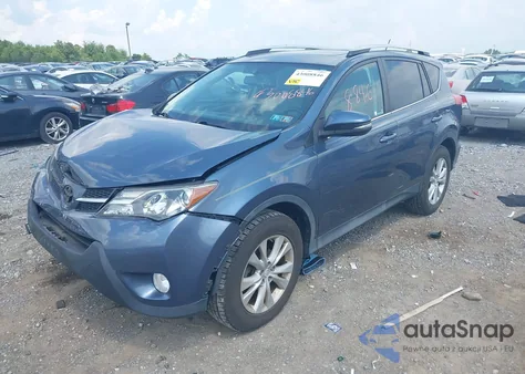 2014 Toyota Rav4 Limited z USA, uszkodzony, nr VIN 2T3DFREV7EW213314